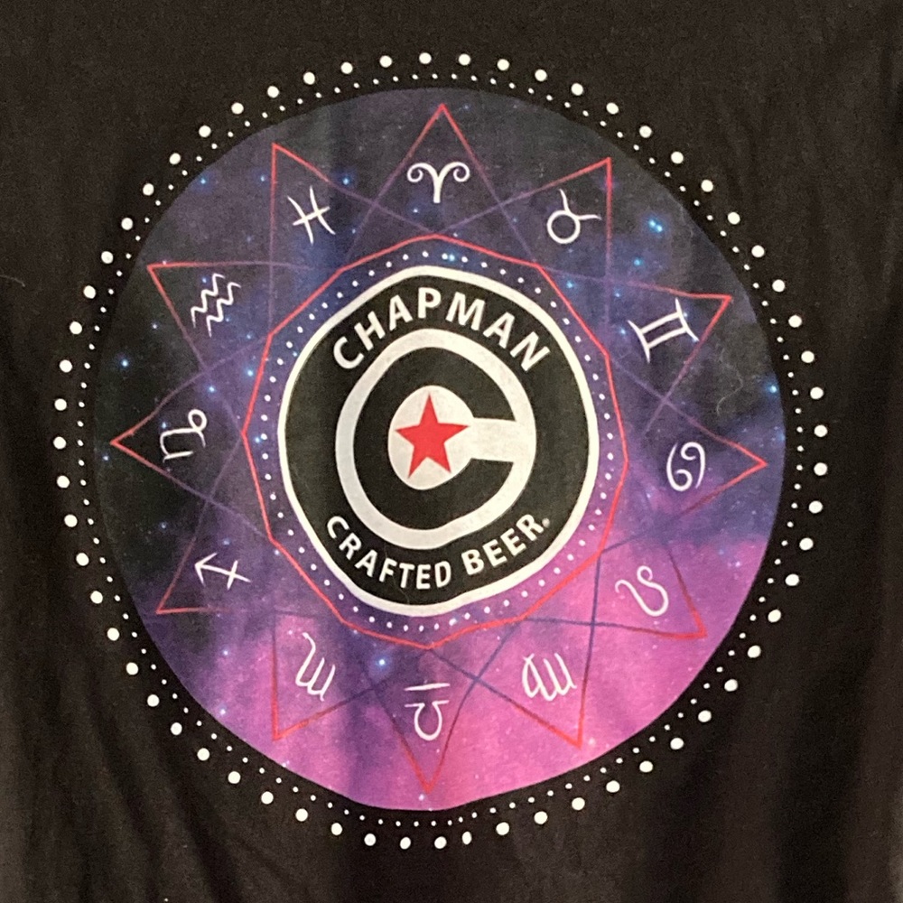 Chapman Crafted Beer Large Women’s T-Shirt